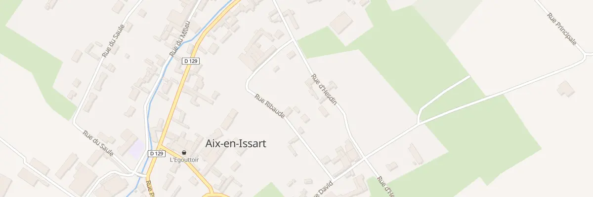 Plan du 9 Rue Ribaude à Aix-en-Issart