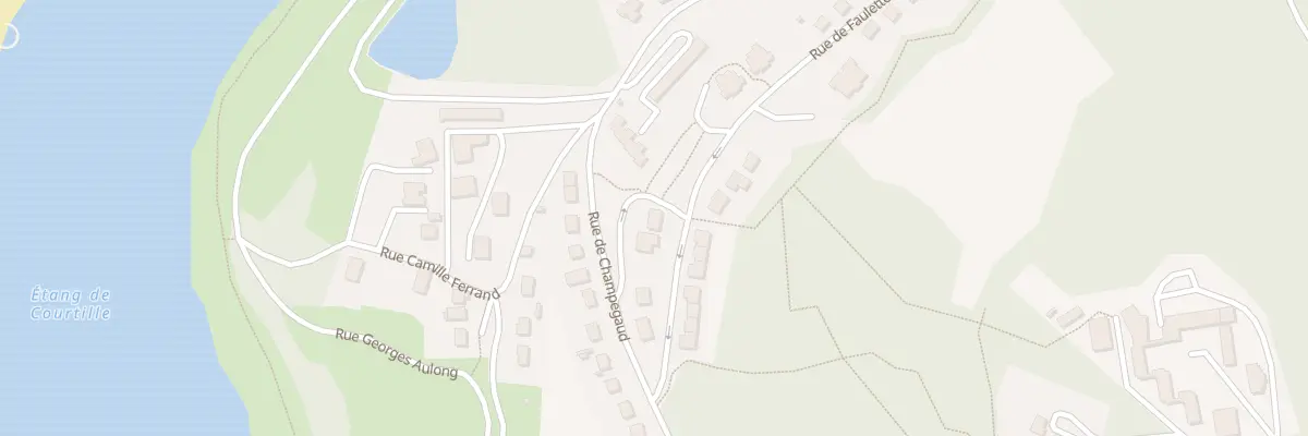 Plan du 7 Rue Albert Camus à Guéret