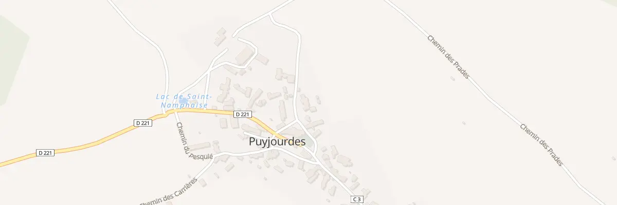 Plan du 76 Che de l’Eglise à Puyjourdes
