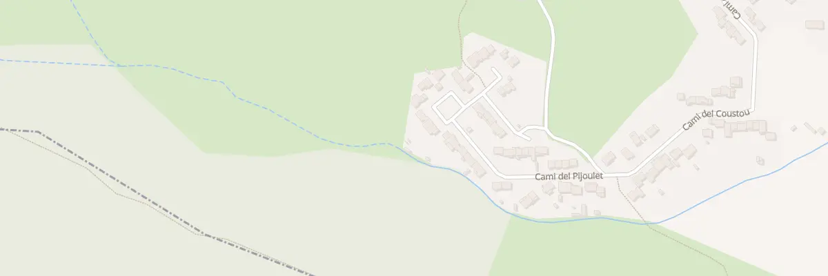 Plan du 25 Cami del Pijoulet à Tabre