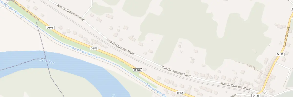 Plan du 58 Rue du Quartier Neuf à Mennetou-sur-Cher