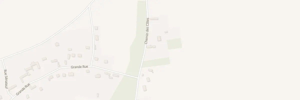 Plan du 14 Che des Côtes au Vaumain
