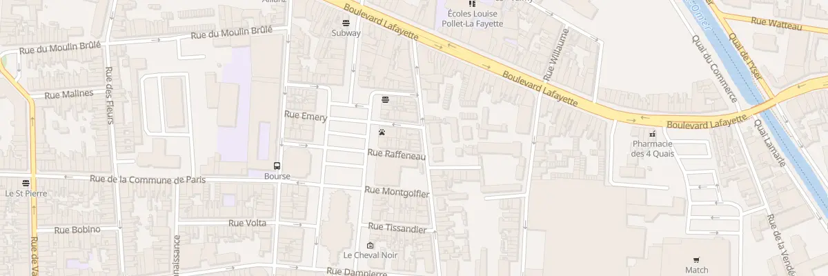 Plan du 28 Rue des Prairies à Calais