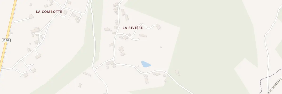 Plan du 5523 La Riviere à Altillac