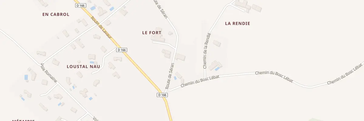 Plan du 5035 Le Fort à Massac-Séran