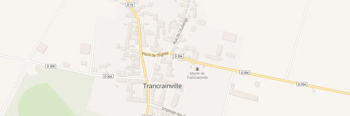 Plan du 2 Rue de la Mairie à Trancrainville