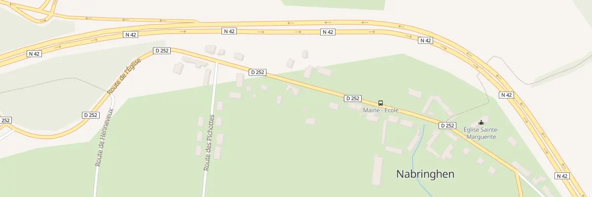 Plan du 24 Rte de l’Eglise à Nabringhen