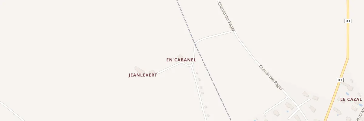 Plan du 86 En Cabanel à Airoux
