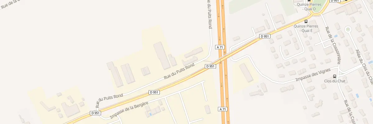 Plan du 301 Rue du Puits Rond à Saint-Pryvé-Saint-Mesmin