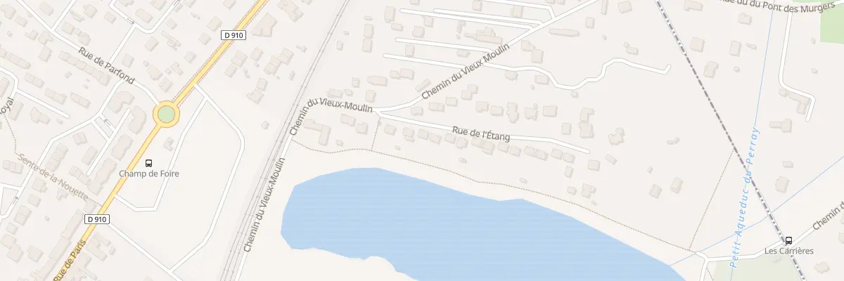 Plan du 6 Rue de l’Etang au Perray-en-Yvelines