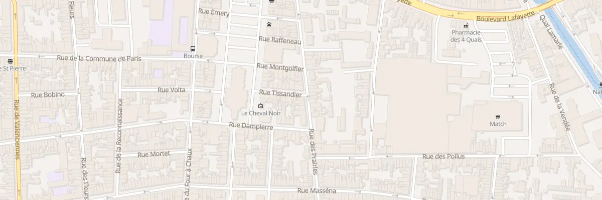 Plan du 42 Rue des Prairies à Calais