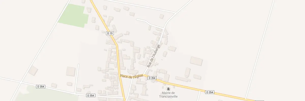 Plan du 5 Rue de l’Auberge à Trancrainville