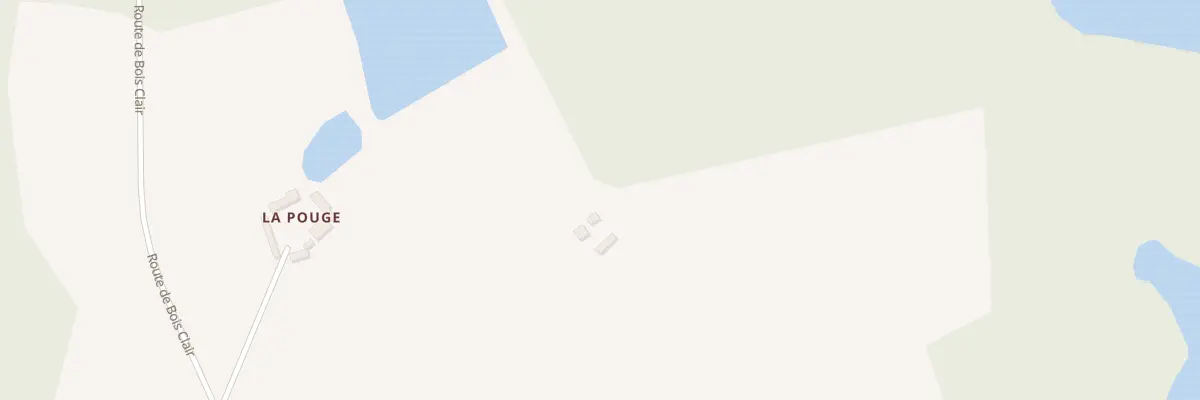 Plan du 58 La Pouge à Loreux