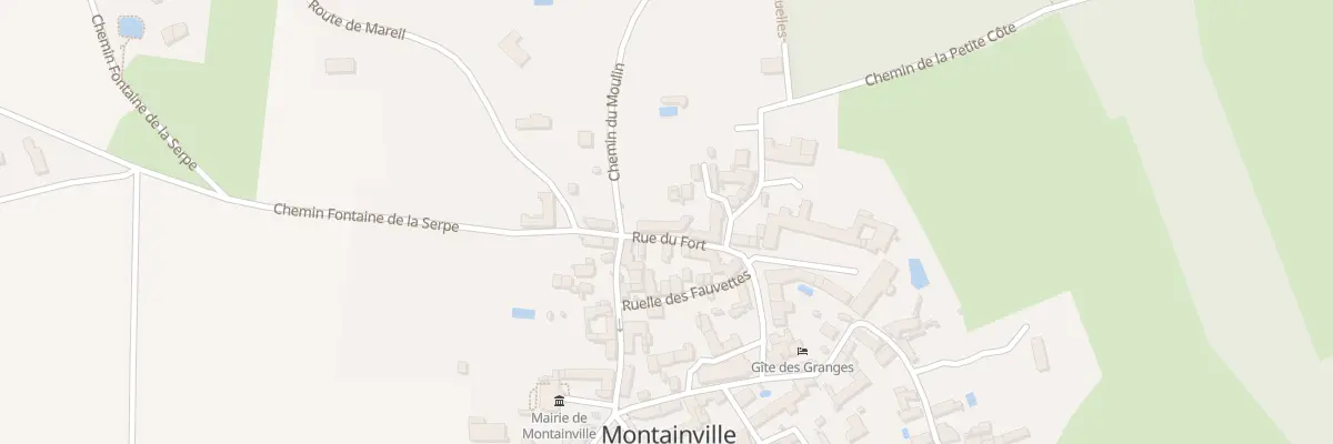 Plan du 3 Rue du Fort à Montainville