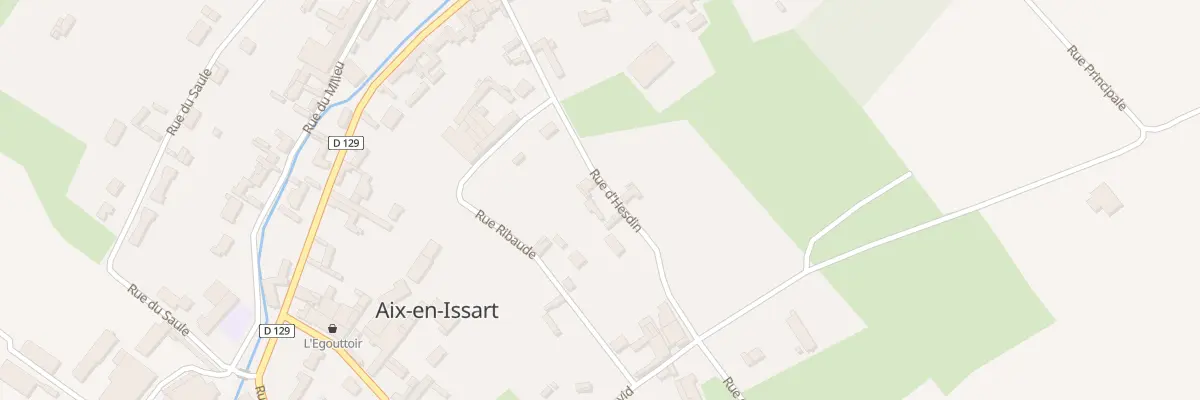 Plan du 6 Rue d’Hesdin à Aix-en-Issart