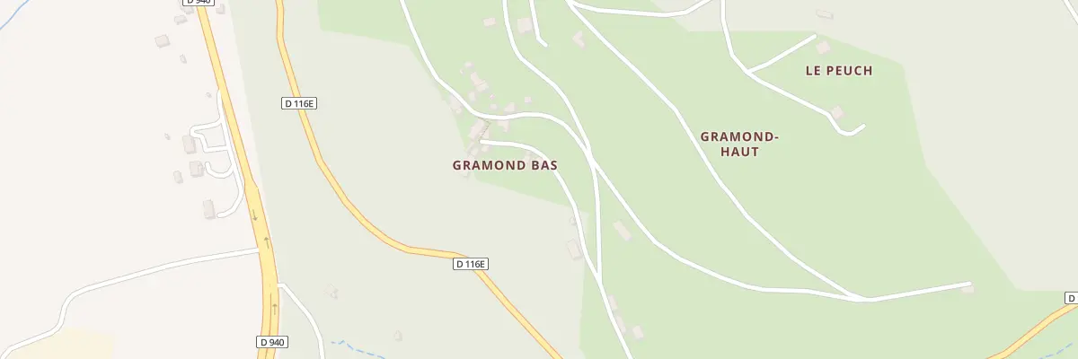 Plan du 5128 Gramond Bas à Altillac