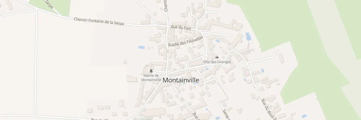 Plan du 8 Pl de l’Eglise à Montainville