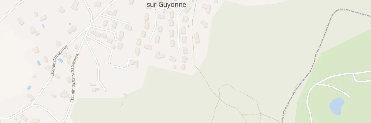 Plan du 3 Res du Prieuré à Bazoches-sur-Guyonne