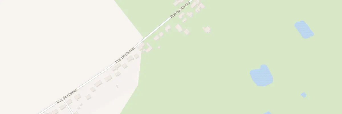 Plan du 2367 Rue de Hames à Hames-Boucres