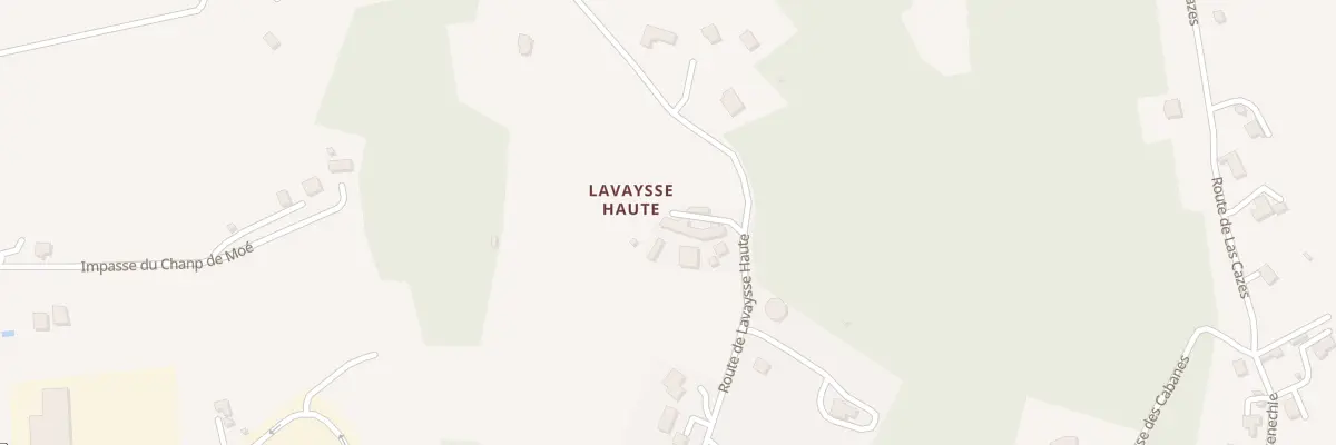 Plan du 4 Rte de Lavaysse Haute à Gagnac-sur-Cère
