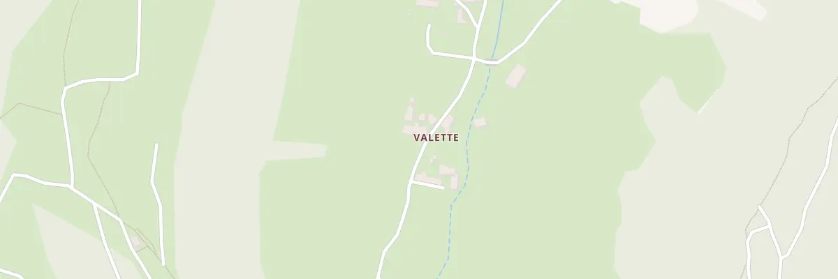 Plan du 5442F Valette à Saint-Jean-Lespinasse