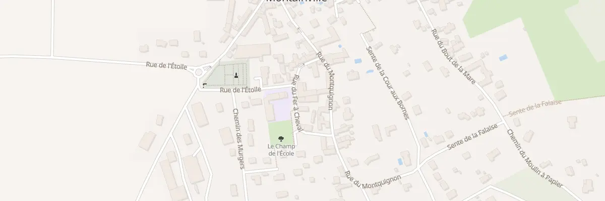 Plan du 1B Rue du Fer à Cheval à Montainville