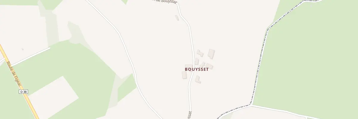 Plan du 5342F Bouysset à Rueyres