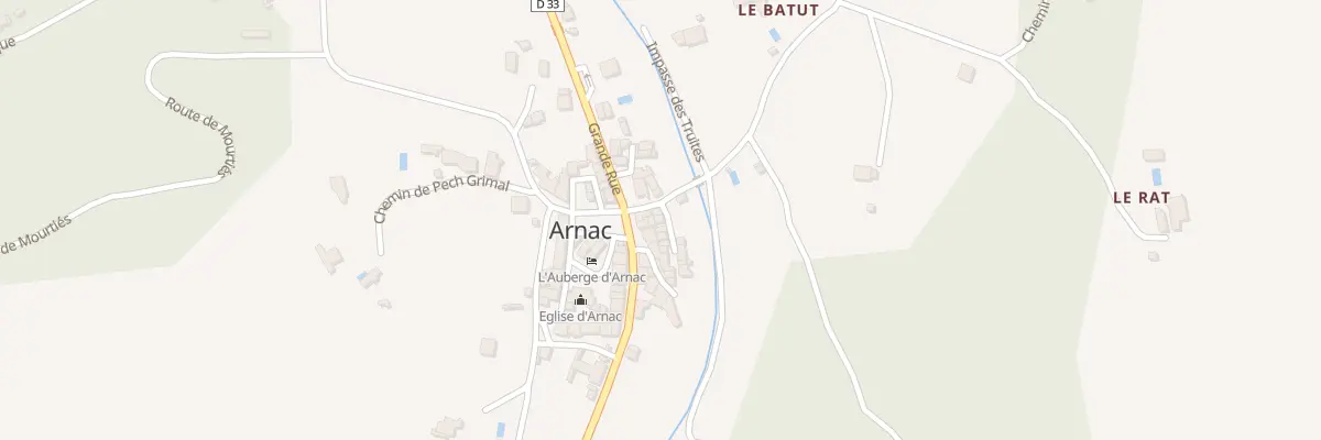 Plan du 14 Rue du Barrical à Varen