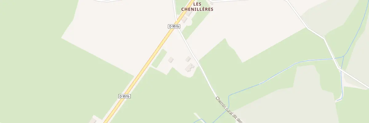Plan du 5786 Les Chenilleres à Aigurande