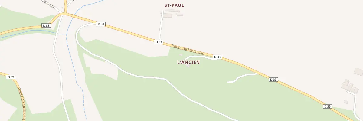 Plan du 163 L’Ancien à Mas-Saintes-Puelles