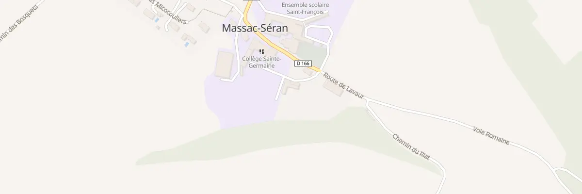 Plan du 5109 Embaquie à Massac-Séran