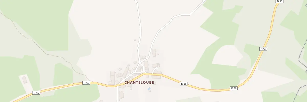 Plan du 16 Chanteloube au Bourg-d’Hem