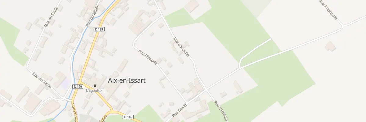 Plan du 8 Rue d’Hesdin à Aix-en-Issart