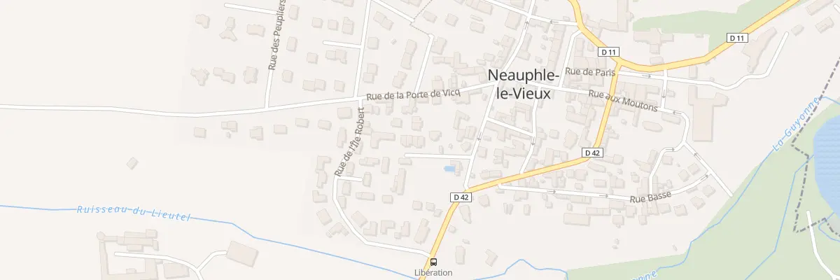 Plan du 2C Imp des Vignes à Neauphle-le-Vieux