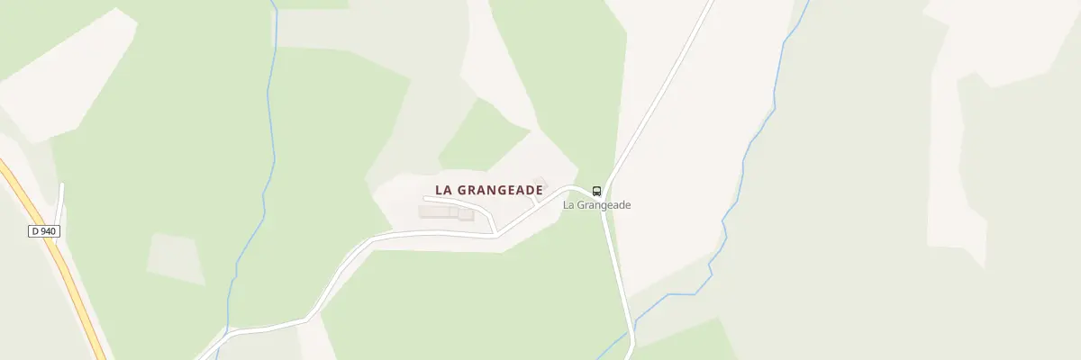 Plan du 1 La Grangeade à Saint-Christophe