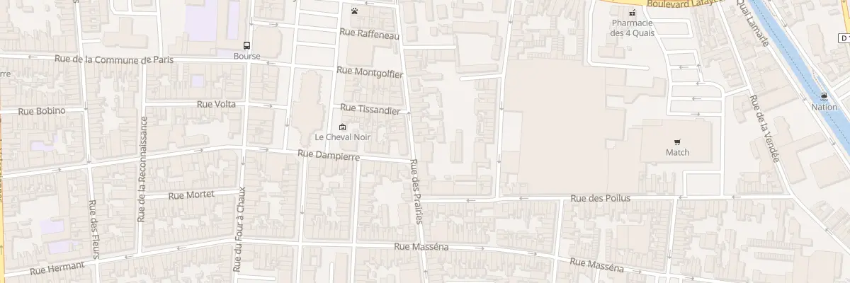 Plan du 57 Rue des Prairies à Calais