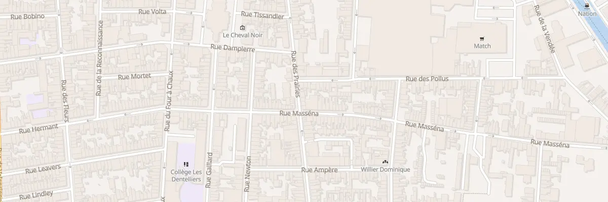 Plan du 71 Rue des Prairies à Calais