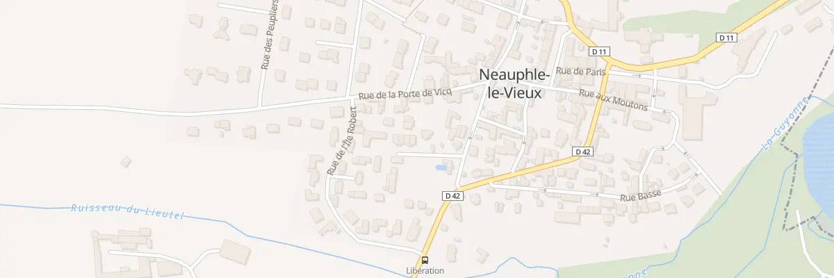 Plan du 2D Imp des Vignes à Neauphle-le-Vieux