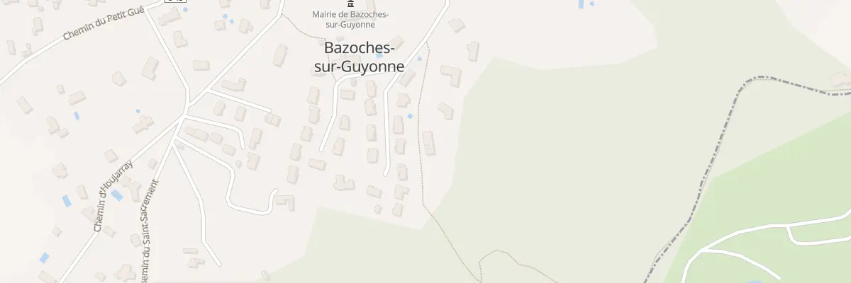 Plan du 9 Che Chateau Bertin à Bazoches-sur-Guyonne