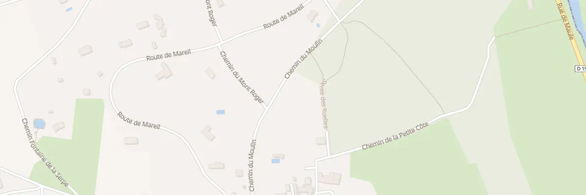 Plan du 3 Rue du Fort à Montainville