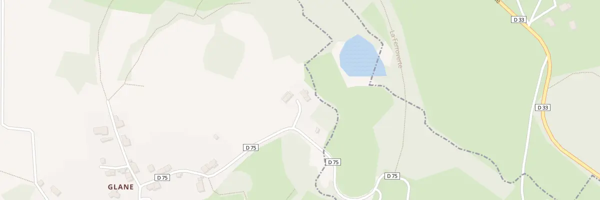 Plan du 51 Glane à Saint-Sulpice-le-Guérétois