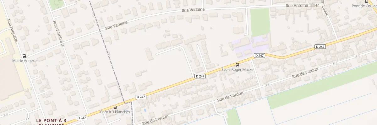 Plan du 72 Rue Charles de Gaulle à Coulogne