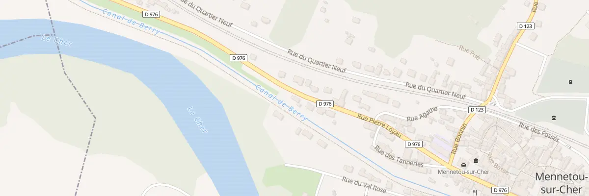 Plan du 43 Rue Pierre Loyau à Mennetou-sur-Cher