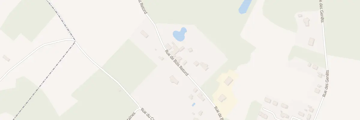 Plan du 22 Rue de Bois Retord à Mennetou-sur-Cher