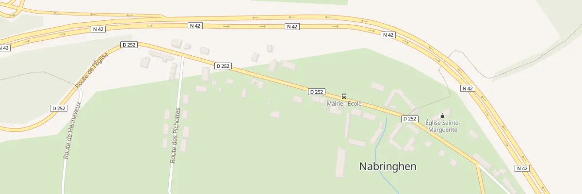Plan du 32 Rte de l’Eglise à Nabringhen
