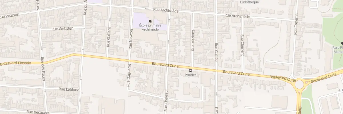 Plan du 165 Rue des Prairies à Calais