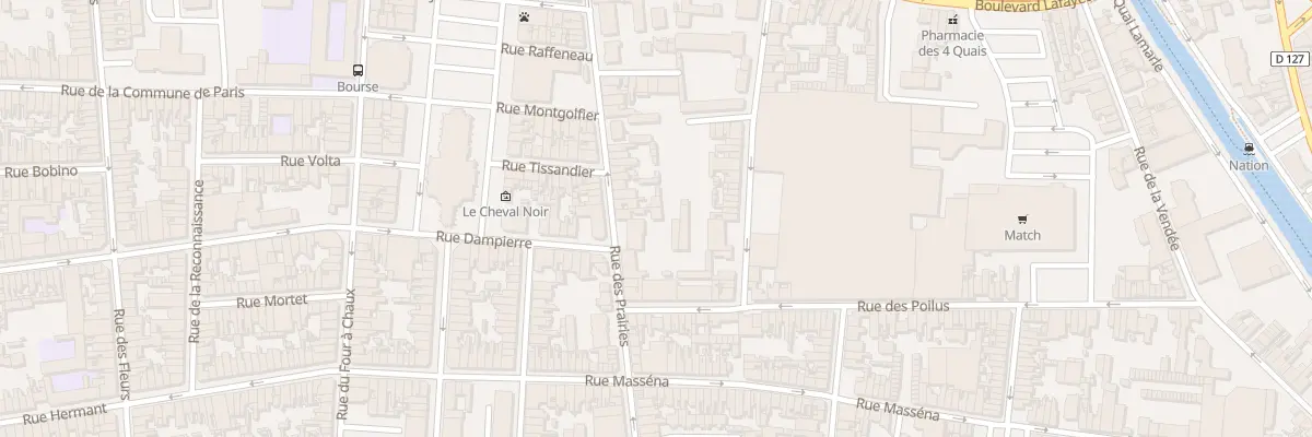Plan du 57B Rue des Prairies à Calais