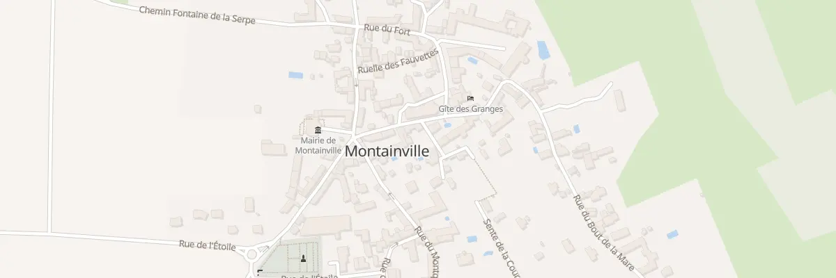 Plan du 13 Rue du Pressoir à Montainville