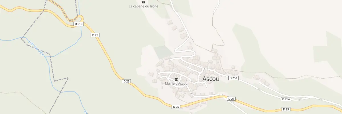Plan du 82 Le Village à Ascou