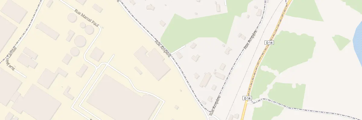 Plan du 28 Rue Ampere à Gagnac-sur-Cère